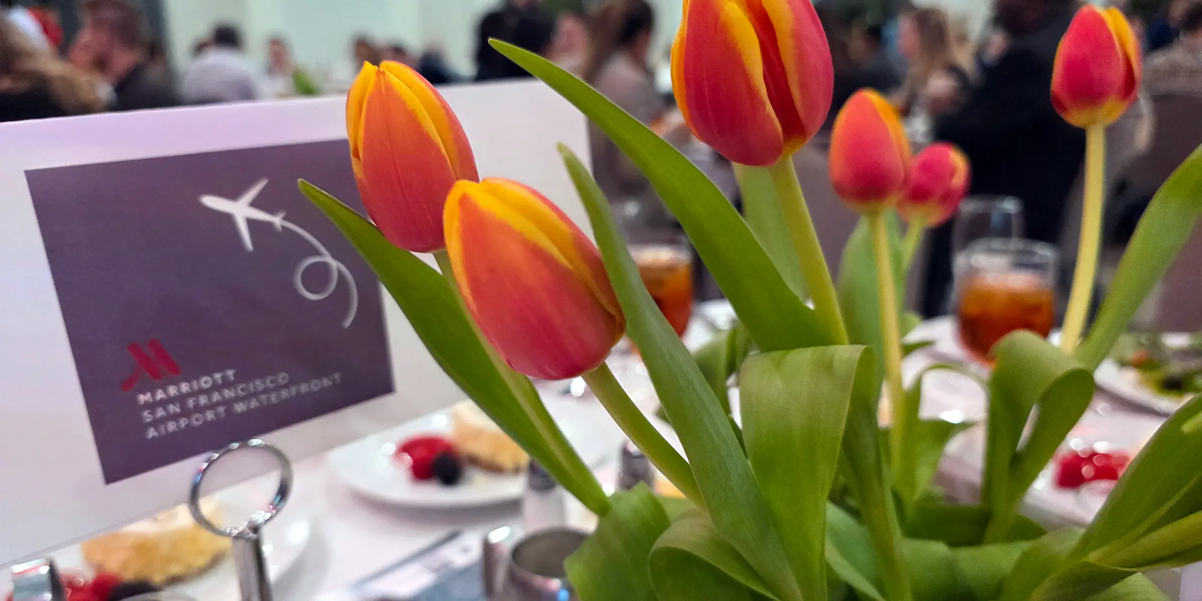 Business and community leaders gathered at the Burlingame/SFO Chamber of Commerce Annual Meeting luncheon