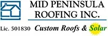 Logo for Mid Peninsula Roofing