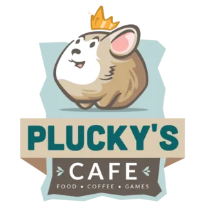 Logo for Plucky's Cafe